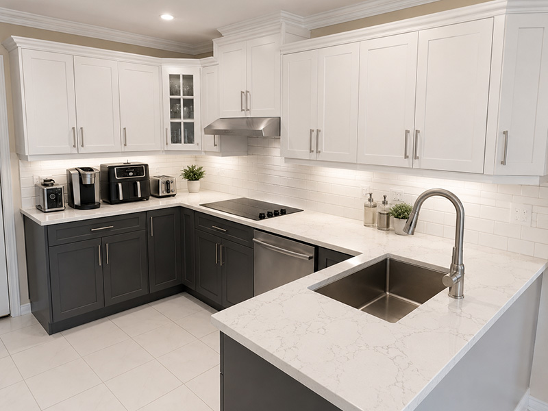 Painting Kitchen Cabinet Dollard-des-Ormeaux